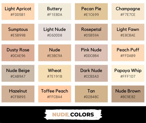 nude hex color|Nude